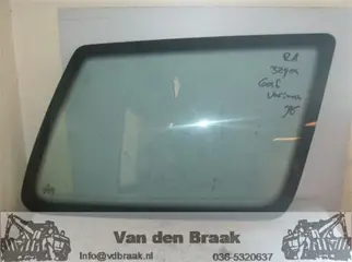 Volkswagen Golf Variant 1993-1999 Raam rechts achter (plak)
