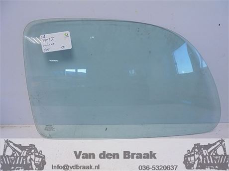 Nissan Micra 3 deurs 1992-2003 Zijruit links achter