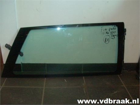 Fiat Punto 3 deurs 1994-1999 Zijruit rechts achter