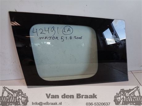 Mazda 5 2005-2010 Ruit links achter (plak)