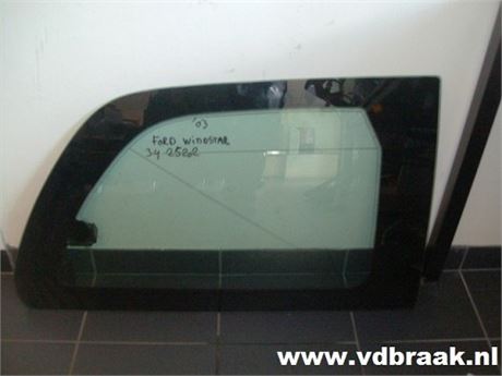 Ford Windstar 1999-2004 Zijruit rechts achter
