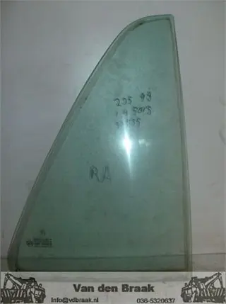 Peugeot 205 5drs 1983-1998 Scheerraam rechts achter