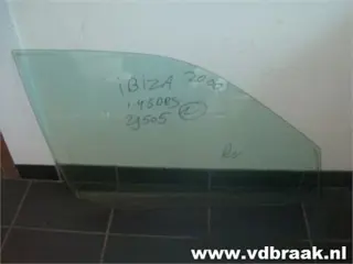 Seat Ibiza 5 deurs 1993-2002 Portierraam rechts voor