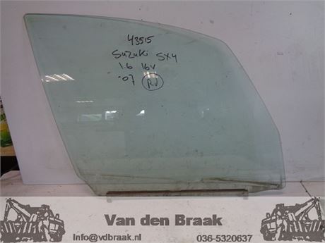 Suzuki SX4 2006-2014 Portierruit rechts voor