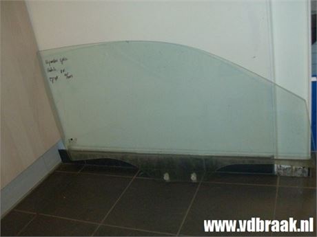 Hyundai Getz 3 deurs 2002-2005 Portierruit rechts voor