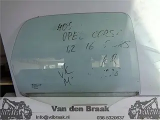 Opel Corsa 5 deurs 1993-2000 Portierraam rechts achter