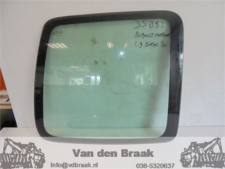 Peugeot Partner 1996-2008 Linker ruit achterdeur