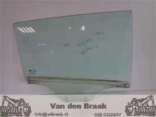 Chevrolet Spark 2010-2015 Portierruit rechts achter