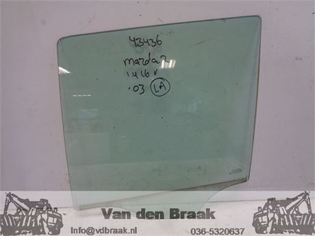 Mazda 2 5 deurs 2003-2007 Portierraam links achter