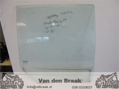 Hyundai Santa Fe 2000-2004 Portierruit rechts achter