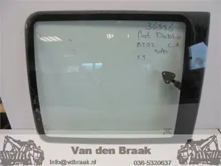 Fiat Doblo 2001-2005 Ruit linksachter