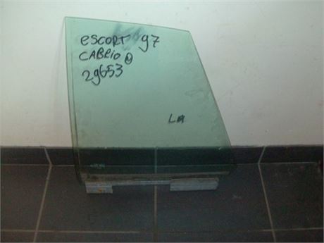 Ford Escort Cabrio 1992-1998 Zijruit links achter
