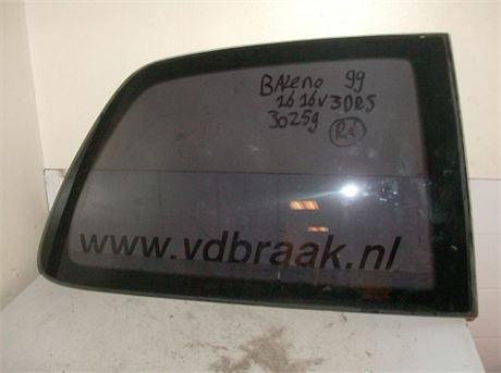 Suzuki Baleno 3drs hb 1995-2002 Rechts achter ruit
