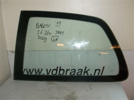 Suzuki Baleno 3drs hb 1995-2002 Links achter ruit