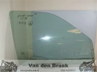 Ford Escort Wagon 1995-2000 Portierruit rechts voorzijde