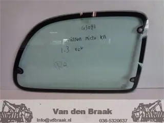 Nissan Micra 3 deurs 1992-2003 Klapraam rechts achter