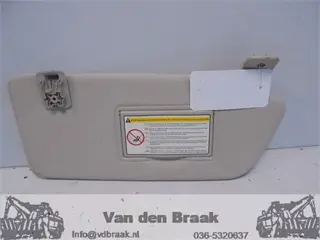 Peugeot 308 Hatchback 2007-2013 Zonneklepje rechts