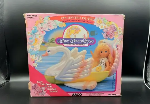 Mattel - Lady Lovely Locks - Betoverd Eiland -