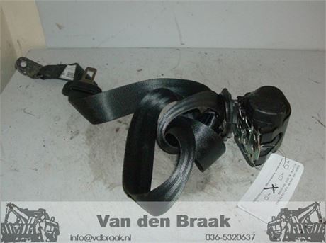 Volkswagen Polo 6R 5 deurs 2009-2014 Gordel links achter