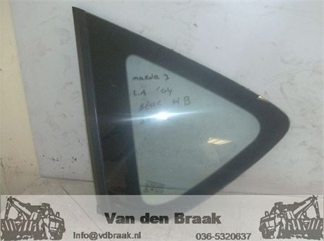 Mazda 3 5 deurs 2003-2009 Scheerraam links achter