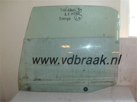 Peugeot 306 1993-2002 Portierruit links achter