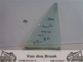 Kia Picanto 5 drs 2011-2017 Scheerruit rechtsachter