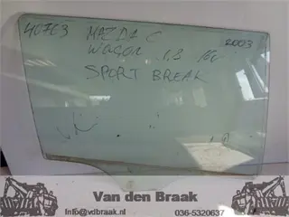 Mazda 6 Sportbreak 2002-2008 Portierruit rechts achter