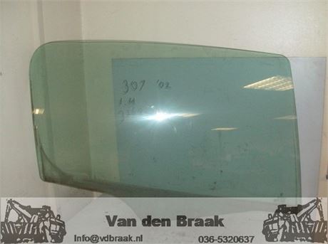 Peugeot 307 5 deurs 2001-2007 Rechts achter portierraam