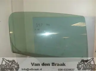 Peugeot 307 5 deurs 2001-2007 Rechts achter portierraam