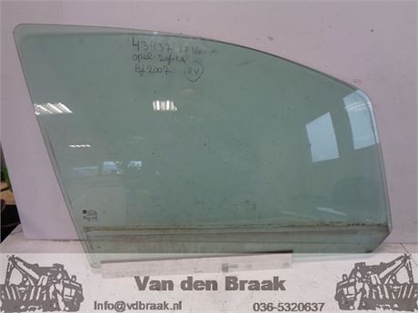 Opel Zafira 2005-2011 Portierruit rechts voor