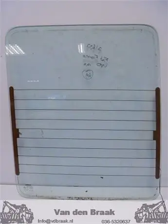 Fiat Fiorino 1994-2000 Ruit rechts in achterdeur