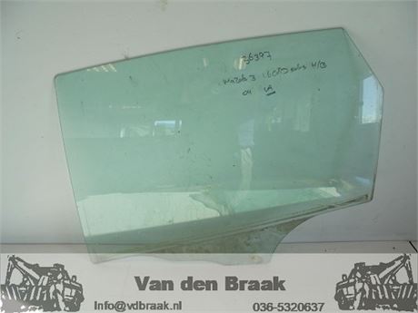 Mazda 3 5 deurs 2003-2009 Portierraam links achter