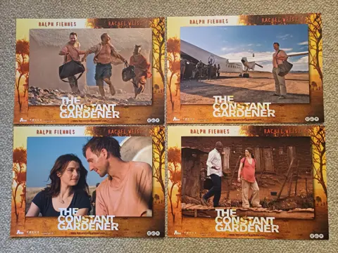THE CONSTANT GARDENER lobbycard set.**