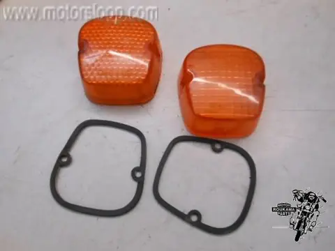Honda CB250N Knipperlichtglaasjes 2x