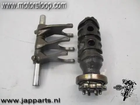 Honda CBF600S(PC38) Schakelwals met schakelvorken