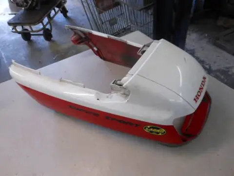 Honda CBR1000F(SC24) Achterkap rood wit