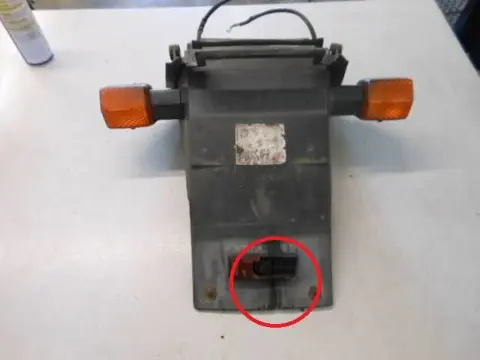 Honda CBR1000F(SC24) Achterspatbord 2 80100-MS2-670