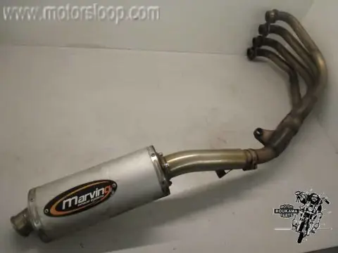 Honda CBR600F(PC31) Uitlaat 4-1 RVS
