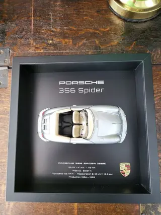 Decoratief object - 3D Framed Porsche 356 Spider(1955) -