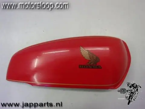 Honda GL1000(GL1) Tank kap rechts rood