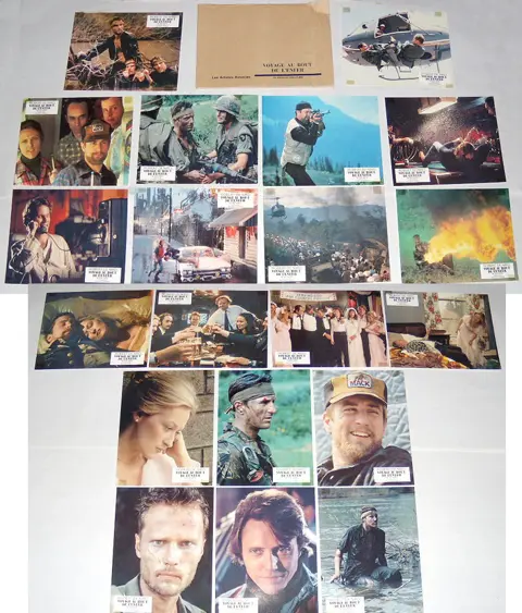 THE   DEER   HUNTER     lobbycard set.