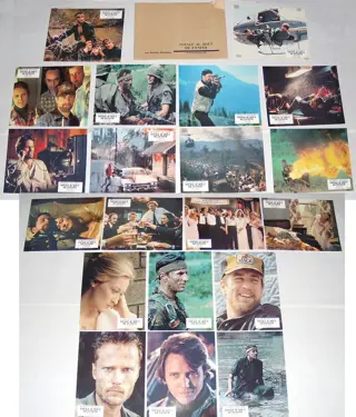 THE   DEER   HUNTER     lobbycard set.