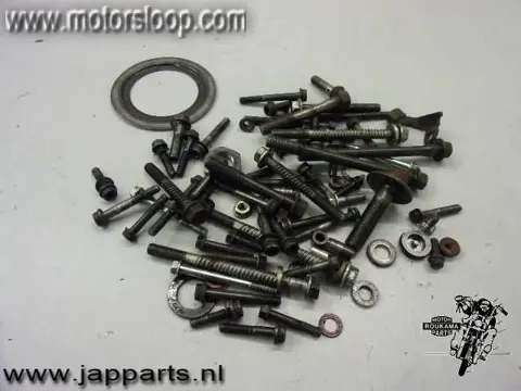 Honda XR500R(PE03) Diverse bevestigingsmaterialen motorblok
