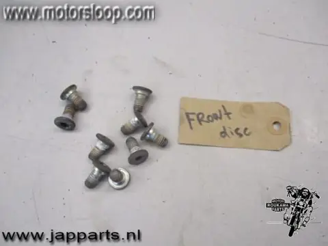 Kawasaki KLE500 Bouten remschijf voor