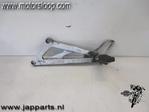 Kawasaki KLE500 Schetsplaat met step links achter