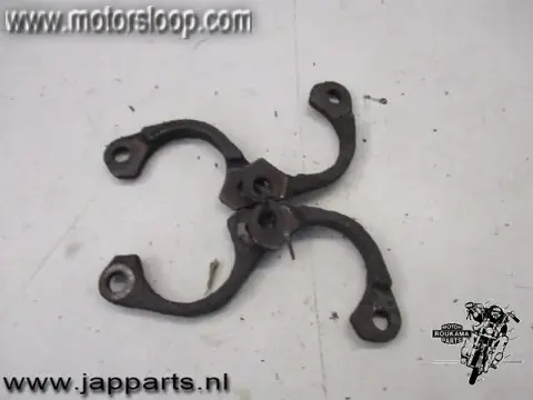 Kawasaki KLE500 Uitlaat halve maantjes