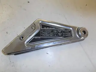 Kawasaki KZ305(CSR) Afdekplaat links 36001-1129