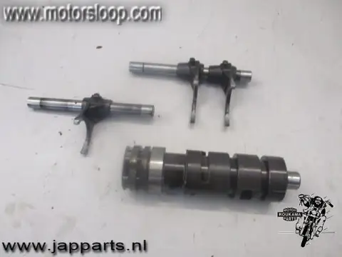 Kawasaki KZ305(CSR) Schakelwals met vorken en toebehoren