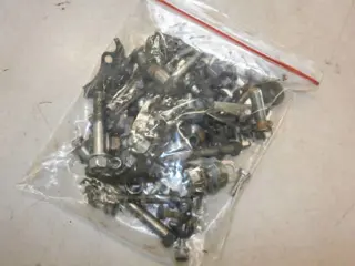 Kawasaki KZ305(CSR) Zak diverse bevestigingsmaterialen