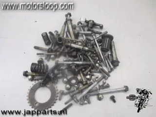 Kawasaki KZ305(CSR) Zak diverse bevestigingsmaterialen motorblok